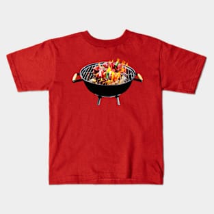 Grill Master's Delight Kids T-Shirt